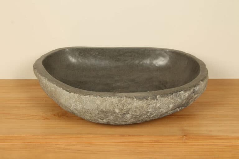 Riviersteen waskom RXL050306, 66x53x15 cm