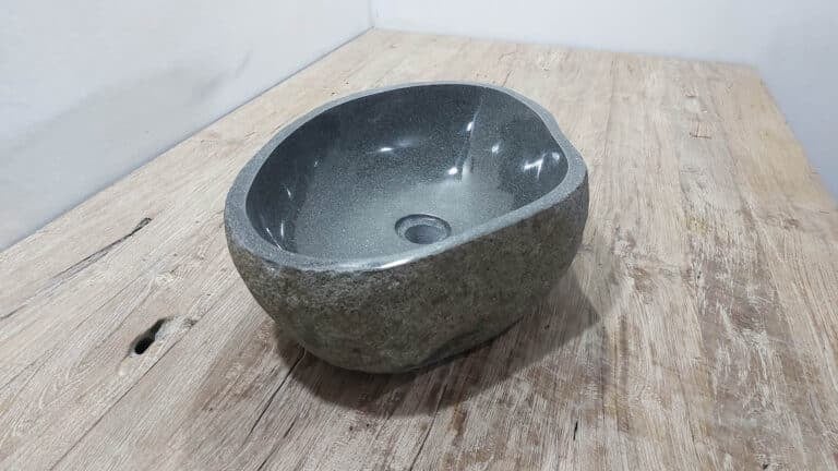 Wasbak riviersteen RL250308, 51x35x15 cm