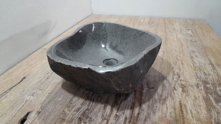 Wasbak riviersteen RL250313, 51x38x15 cm
