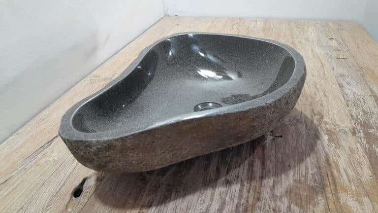 Wasbak riviersteen RL250335, 58x40x15 cm