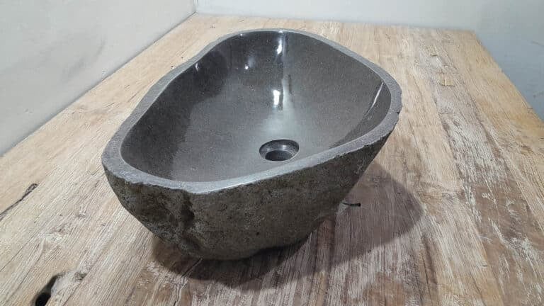 Wasbak riviersteen RL250367, 56x36x15 cm