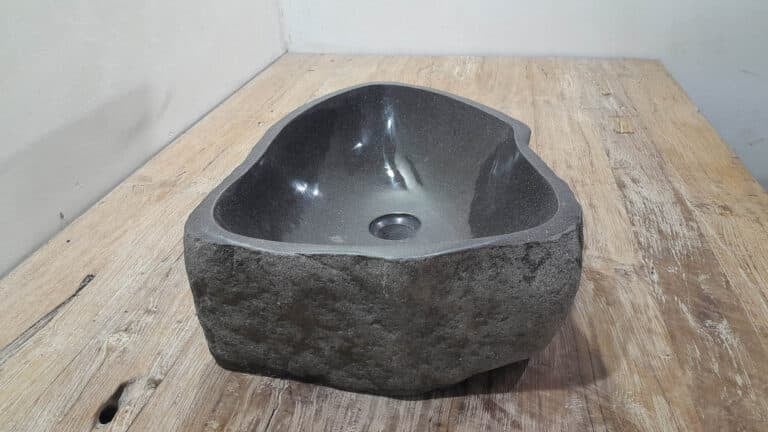 Wasbak riviersteen RL250381, 51x36x15 cm
