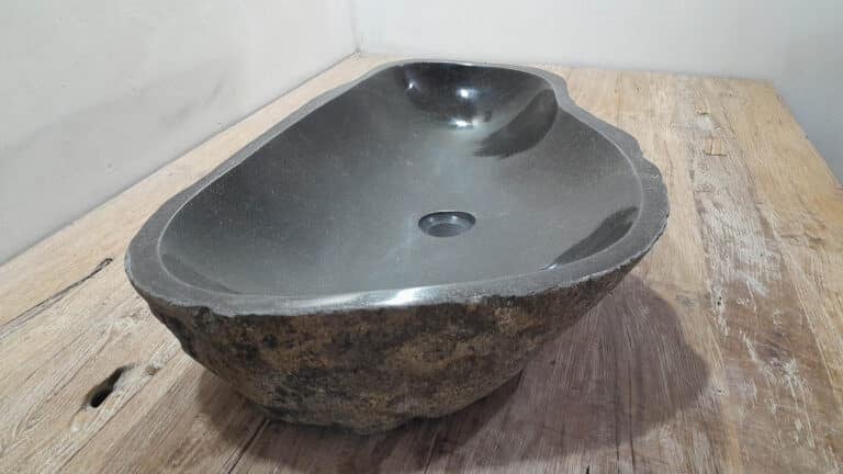 Wasbak riviersteen RXXL2503728, 71x42x15 cm