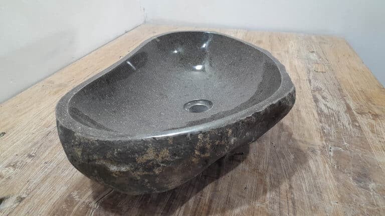Riviersteen waskom RL2511201, 59x37x15 cm