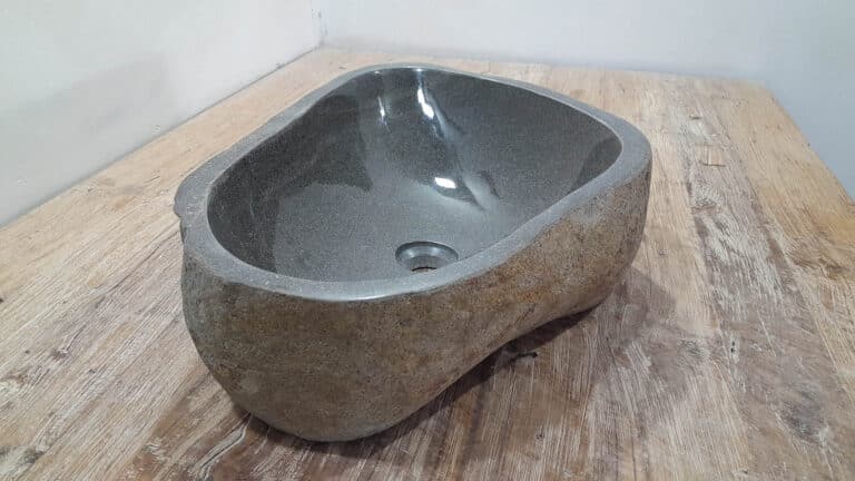 Riviersteen waskom RL2511204, 56x38x15 cm